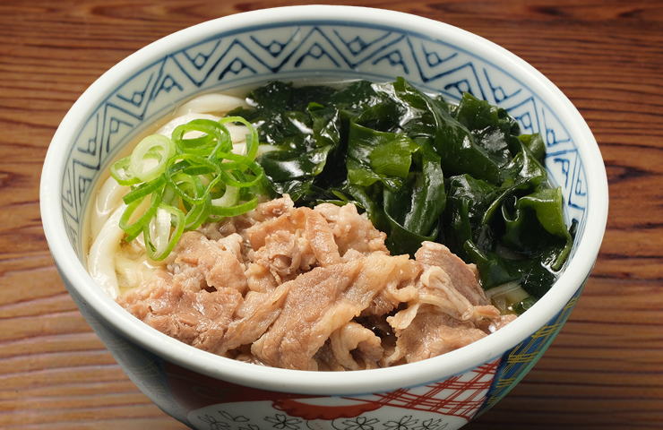 うどんメニュー